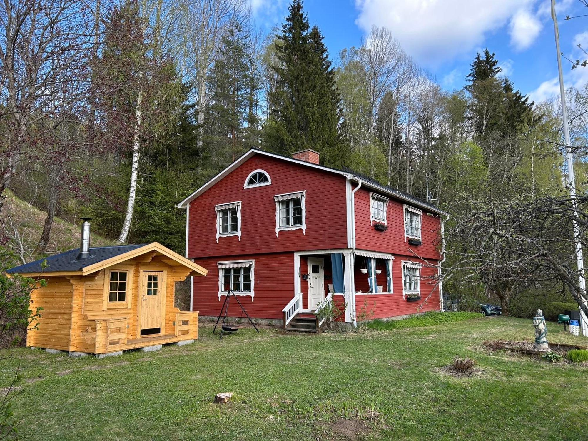 Charmig Villa Med Bastu Och Snabbt Wifi Långav 外观 照片