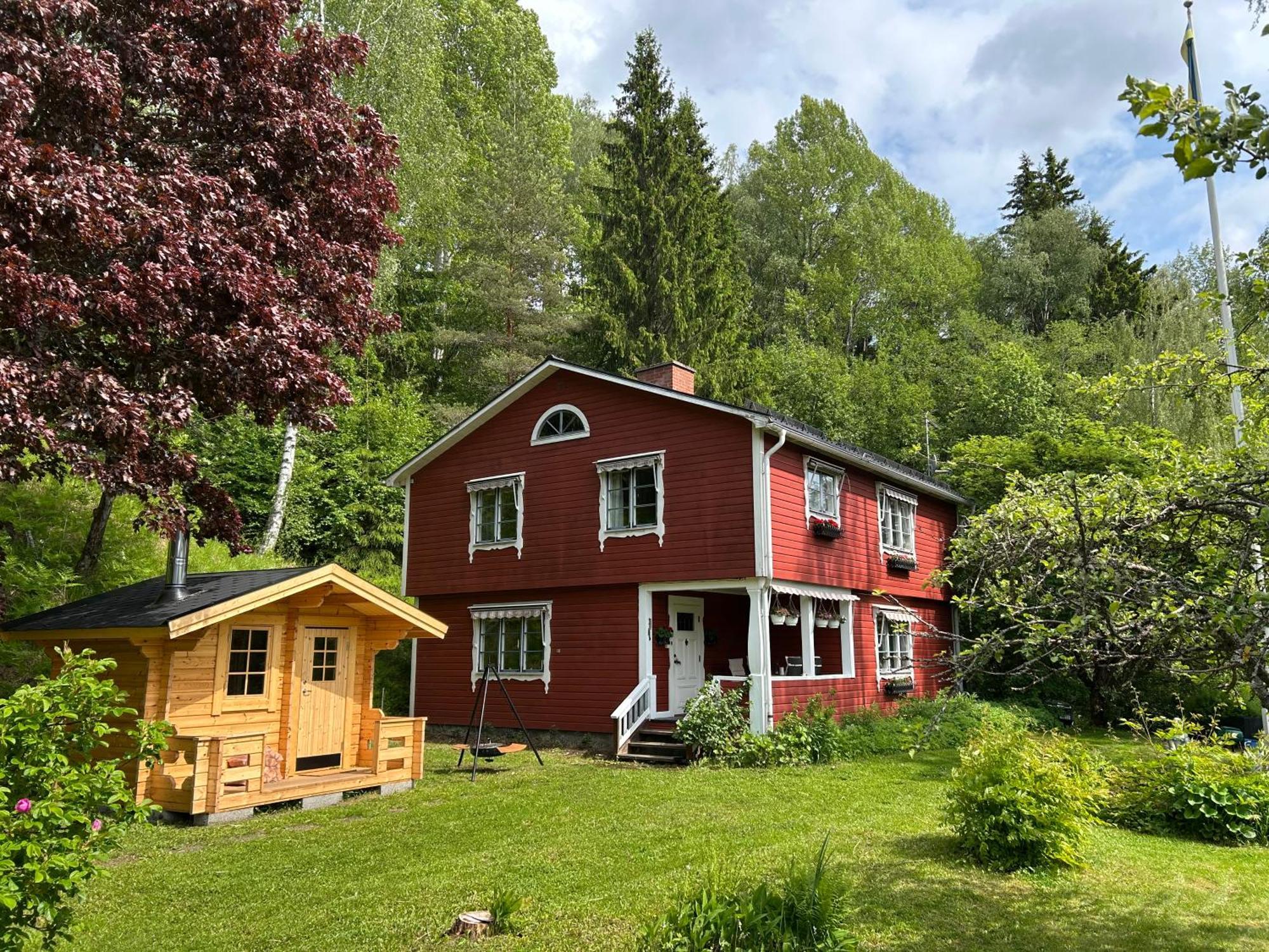 Charmig Villa Med Bastu Och Snabbt Wifi Långav 外观 照片